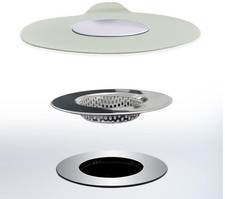 2PCS Bathtub Stopper Hair Catcher Kit, Bathtub Drain Strainer