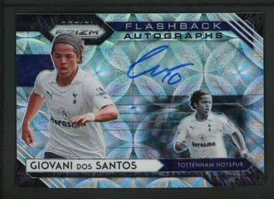 2020-21 GIOVANI DOS SANTOS AUTO PANINI PRIZM PREMIER LEAGUE CHOICE SILVER