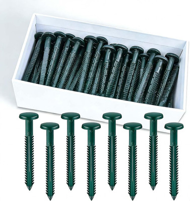 60Pcs 3 Inch Vinyl Shutter Fasteners, Window Shutter Panel Pegs Shutter Screw...