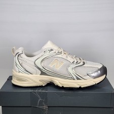 Size 7 Men / 8.5 Wom - New Balance 530 - Silver Metallic / Linen - U530ESB