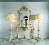 Spiegel Holzrahmen GroßEr Wandspiegel Klassischer Designer Spiegel Barock SP5020