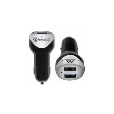 MCE157 - adowarka samochodowa max48A 2xUSB Maclean Energy Qualcomm...