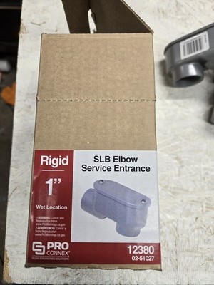 Sigma Pro Connex 1 Inch Rigid SLB service Entrance Elbow (Box Of 3)