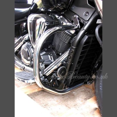 Yamaha XVS1300 Midnight/V-Star Autobahn Sturzbügel EDELSTAHL-Motorschutz