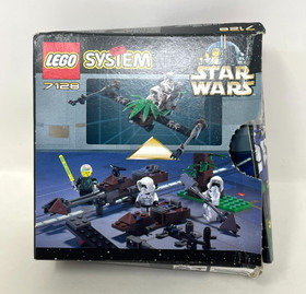 Lego Star Wars (7128) Speeder Bikes 1999 Box Manual