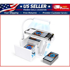 Adjustable Card Scanner Stand with LED Light for TCG  Sports Cards - Quick Scan