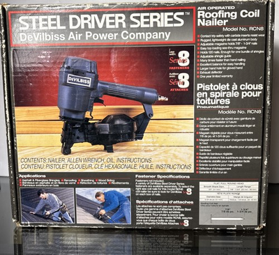 #ad Devilbiss Roofing Coil Nailer RCN8 Free Shipping $79.00