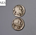 1915-D+1920-S Buffalo Nickel Set/Lot ~ Semi-Key Dates! ~ ZBL72