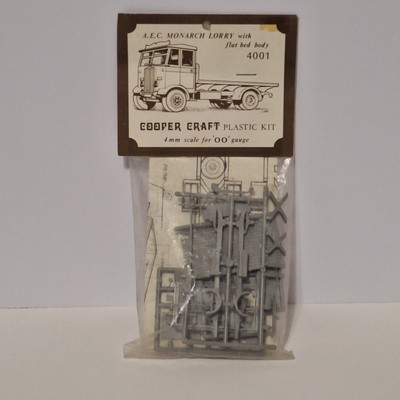 A.E.C. Monarch Lorry with Flat Bed Body Model Kit - New in Package