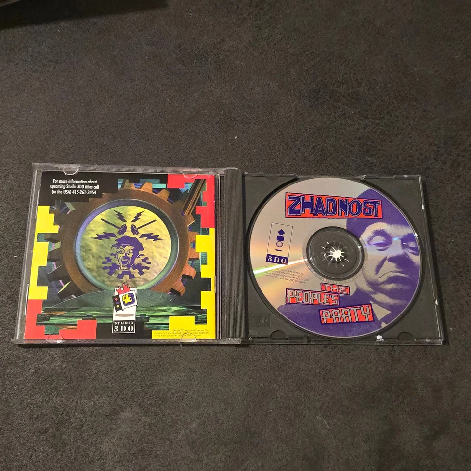 Zhadnost: The People's Party Studio 3DO Panasonic Goldstar Complete Disc Manual - Image 4 of 4