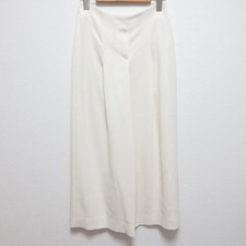 Theory ADMIRAL STRIPE WIDE PLT PANT B Pleated Pants 00 White Women USED