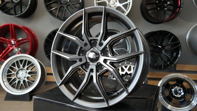 4X R17 Zoll 5x100 Forzza Orbit Gunmetal Räder : Passend Für VW Toyota Subaru