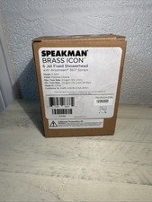 Speakman S-2252 Jet Fixed Spray Shower Head, ...