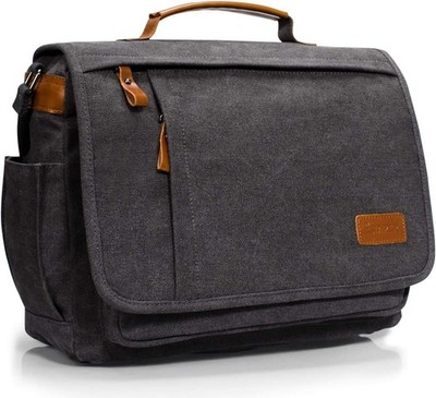 Laptop Tasche 14 Zoll Umhängetasche Messenger Bag für Alltag Sport Reise