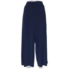 Kim & Co, Palazzohose, Größe: L, 60374G, Blau, Elasthan/Polyester #gpi