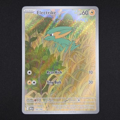 Pokemon TCG Karte Electrike 196/182 Destined Rivals Illustration Rare - NM