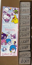 300 Filled Hello Kitty Stickers Vending Machine Trading Folders 3''x 4.5''