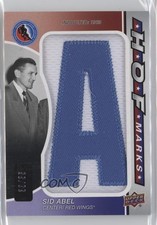 2024-25 Upper Deck SP Game Used HOF Marks 33/35 Sid Abel #HOFM-SA HOF gz3