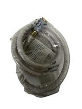 Spray  Hose Assembly 37834 White Braided Faucet Pull-Out Replacement Hose