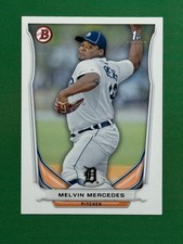 2014 Bowman Baseball 1st Bowman Prospects #BP68 Melvin Mercedes