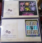 GB QEII FDC x 2. 2004 The Royal Horticultural Society. Hand Cancels (464)