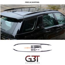 FOR LAND ROVER DISCOVERY SPORT ROOF RAILS BLACK (2014+) PANORAMIC RAILS OE STYLE