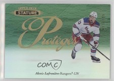 2020-21 Upper Deck Stature Proteges Green 11/149 Alexis Lafreniere #P-1 e9p