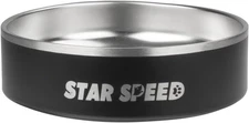 24oz Stainless Steel Non-Slip Dog Bowl with Rubber Base - Durable Pet Feeder