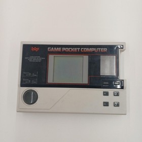 EPOCH Game Pocket Computer Handheld Console & 2 Games Set Vintage Retro Junk