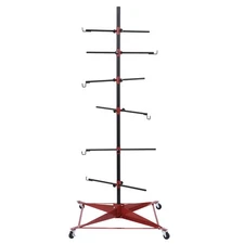 47'' Auto Body Door Bumper Fender Panel Tree Paint Stand Holder Hang Hood Stand