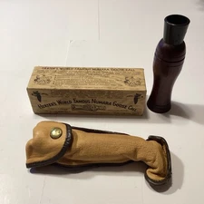 Herter's No. 383 Numara Type Goose Call, w/Original Box, Pristine, Vintage 