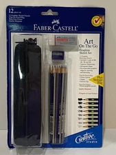 Faber-Castell Creative Studio 12 Graphite Sketch Pencil Set NEW