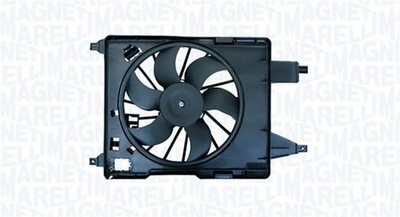 MAGNETI MARELLI Lüfter Motorkühlung 069422729010 12V 126W 383mm für MERCEDES 108