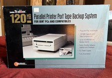 Colorado Jumbo Trakker 120MB Parallel Tape Drive Backup System Vintage Open Box