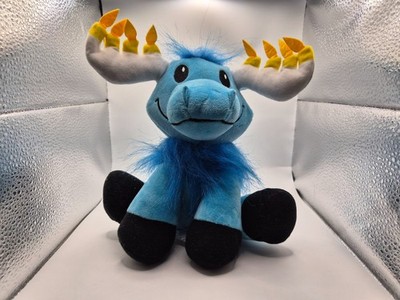 Mensch Pets Hanukkah Mitzvah MOOSE PLUSH Light Up  Menorah Antlers Toy 9''