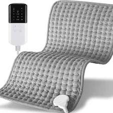 Electric Heating Pad for Pain Relief with 10 Temperature Settings, Auto Shut-Off