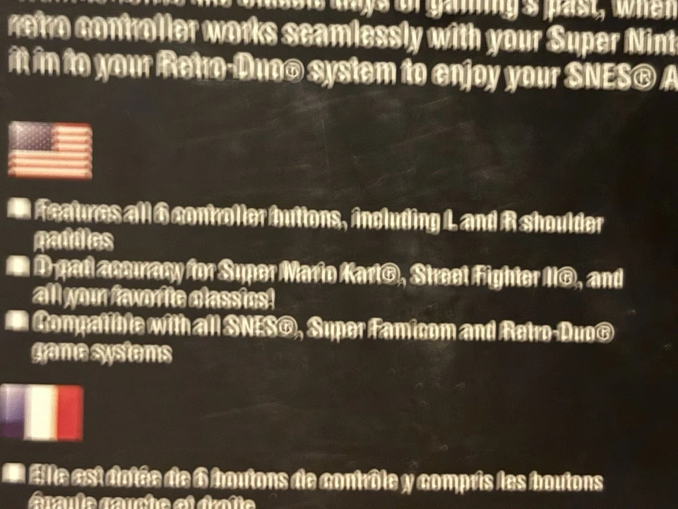 Controlador Clásico Original SNES Super Nintendo SNES-002 D-Pad Precisión Nuevo en Caja Foto 4 de 4