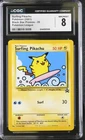 CGC 8 MINT Surfing Pikachu 2001 Black Star Promo #28 Pokémon League