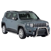 FrontbüGel FrontschutzbüGel FüR Jeep Renegade 2018-2022 ø76Mm Stahl Silber