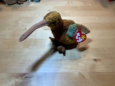 TY Beanie Baby - BEAK the Kiwi Bird 5.5 inch - MWMT's Stuffed Animal Toy