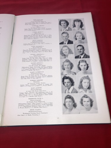 New Jersey State Teachers College @Trenton Anuario 1943. Trenton Nueva Jersey. - Imagen 8 de 15