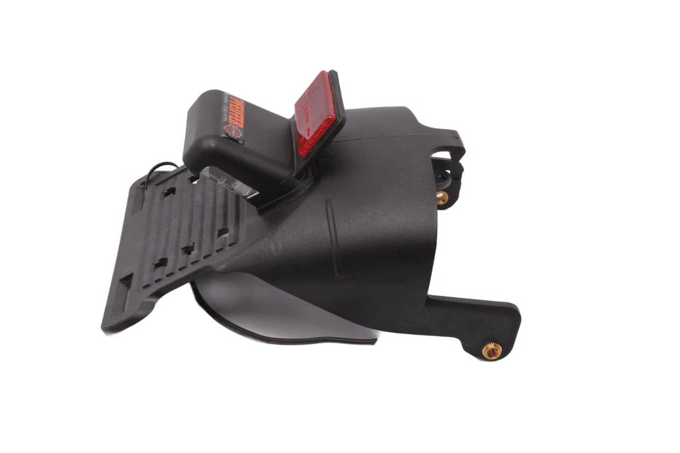 Soporte De Placa Reflector De Luz Negro Harley Davidson Universal - Imagen 3 de 4