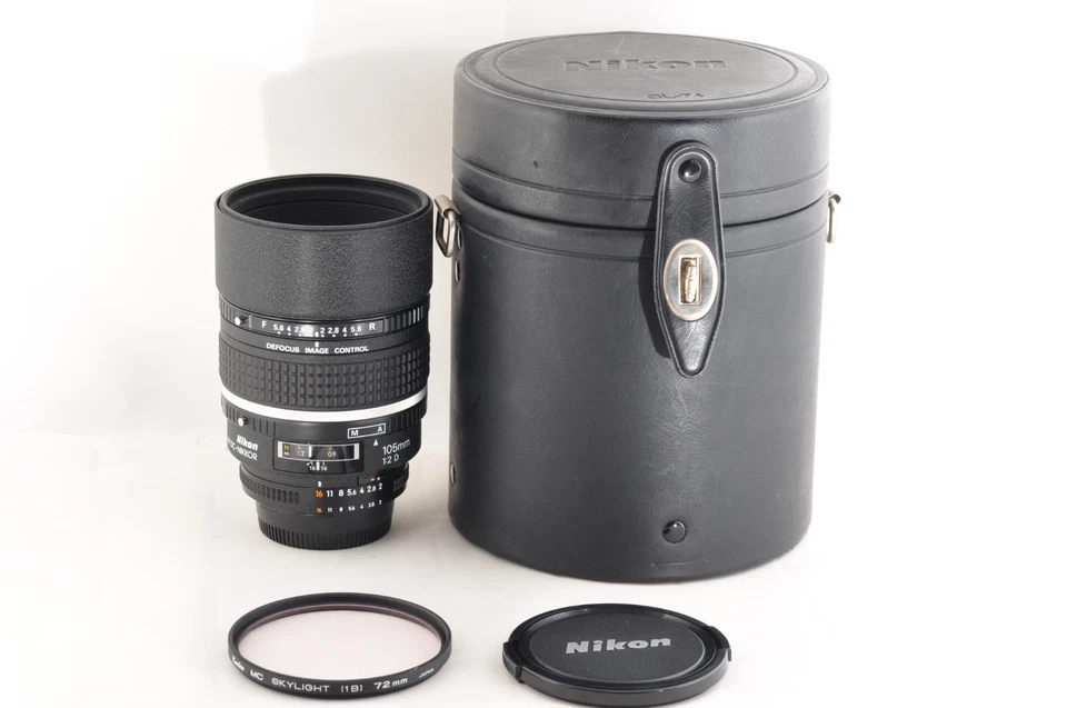 US duty paid MINT Nikon AF DC NIKKOR 105mm f/2D Defocus Image Control from Japan - Image 2 of 4