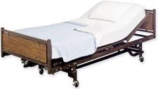 Hospital Bed Fitted Sheet - 36 x 80 12 36 x 80 Inch deep pocket, White