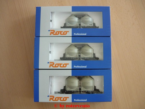 Roco H0 DC 45984 Staubsilowagen - Set Ep. IV / V 3-teilig neu in OVP / OKT | Zustand: Neu