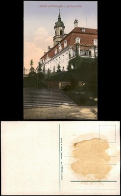Lichtenwalde-Niederwiesa Schloß Lichtenwalde, Treppenaufgang 1913