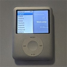 Apple iPod Nano 3rd Generation 4GB Silver USB 2.0 Media Player