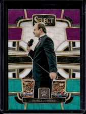 Howard Finkel 2024 Panini Select WWE #71 Concourse Tri-Color Prizm