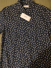 Floral Pattern Shirt Men Size M New Condition 