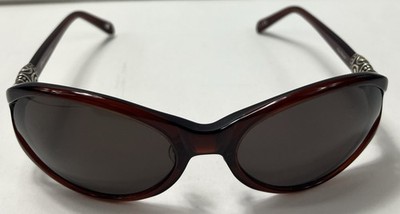 Brighton Brown Ayu Bead Women\'s Sunglasses Brighton Ayu Bead Brown Sunglasses Handmade EUC | eBay main image 3
